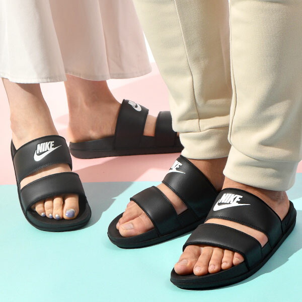 楽天市場 送料無料 ナイキ サンダル メンズ レディース Nike オフコート Duo スライド Dc0496 001 ブラック 黒 エレファント靴店