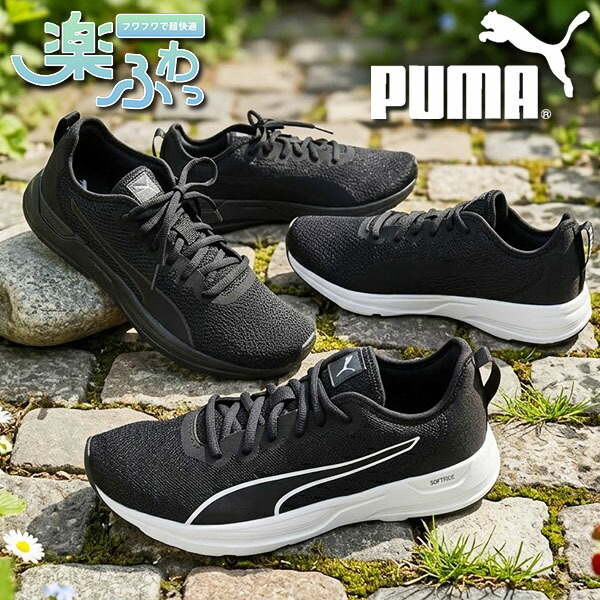 送料無料 プーマ スニーカー メンズ レディース PUMA アクセント ローカット シューズ 靴 195515