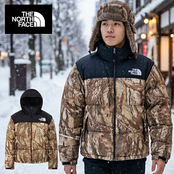 25%off 送料無料 ノースフェイス フォレスト 迷彩 ダウン ジャケット メンズ レディース THE NORTH FACE Novelty Nuptse Jacket ノベルティ ヌプシ ジャケット アウトドア カモフラージュ ND92556｜エレファント靴店