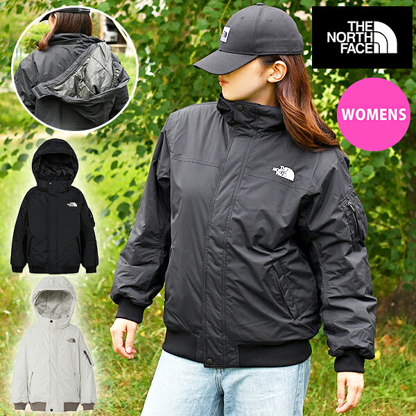 送料無料 160センチ ノースフェイス 防水 中綿 ジャケット レディース THE NORTH FACE ウィンター ボンバー ジャケット Winter Bomber Jacket NSJ62507|エレファント靴店