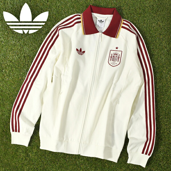 送料無料 アディダス オリジナルス メンズ ジャケット adidas サッカー スペイン代表 アウェイ ANTHEM JACKET アンセムジャケット ジャージ スポーツウェア フットボール トレーニング ウェア ORIGINALS 2026春夏新作 UB482
