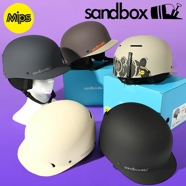 楽天市場】SANDBOX サンドボックス スノーボード ヘルメット