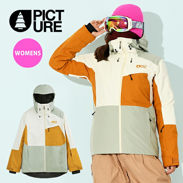 35%off ラスト1着 Sサイズ 送料無料 スノーボードウェア ピクチャー PICTURE ミルク マルチカラー SEEN JACKET ジャケット レディース ジャケット スノボ スノーボード スノーウェア