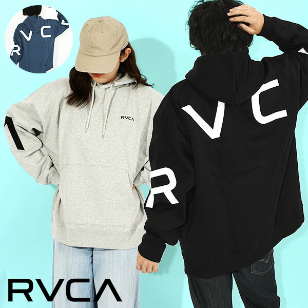 楽天市場】35%off 送料無料 プルオーバーパーカー RVCA ルーカ メンズ