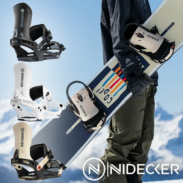 【新品】FANATIC スノーボード　NIDECKERビンディングセット 楽天市場】ナイデッカー スノーボード ビンディング メンズ