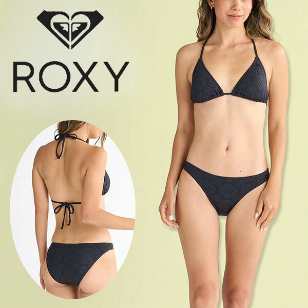 ネコポス発送！ 送料無料 30%off 水着 レディース ROXY ロキシー ビキニ セパレート JILL EMBOSSED 上下セット ビキニ スイムウェア ショーツ フィットネス ランニング プール ジム 海水浴 サーフィン スポーツ アウトドア RSW251007