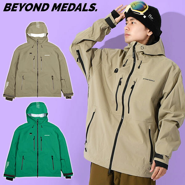 送料無料 スノーボードウェア BEYOND MEDALS ビヨンドメダルス メンズ PRO TECH JACKET ジャケット スノボ スキー スノーボード スノーウェア 2025-2026冬新作 25-26 25/26 20%off｜エレファントＳＰＯＲＴＳ