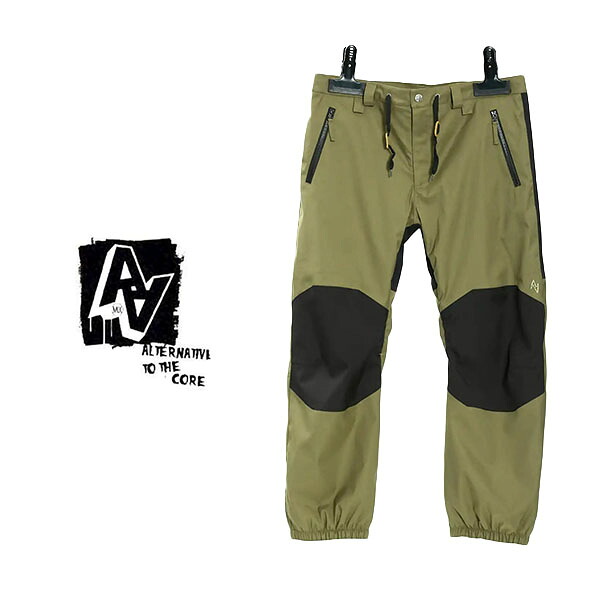 45%off 送料無料 スノーボードウェア AA HARDWEAR ダブルエー ハードウェア UNITED PANTS カーキ メンズ パンツ スノボ ボトムス 72122333｜エレファントＳＰＯＲＴＳ