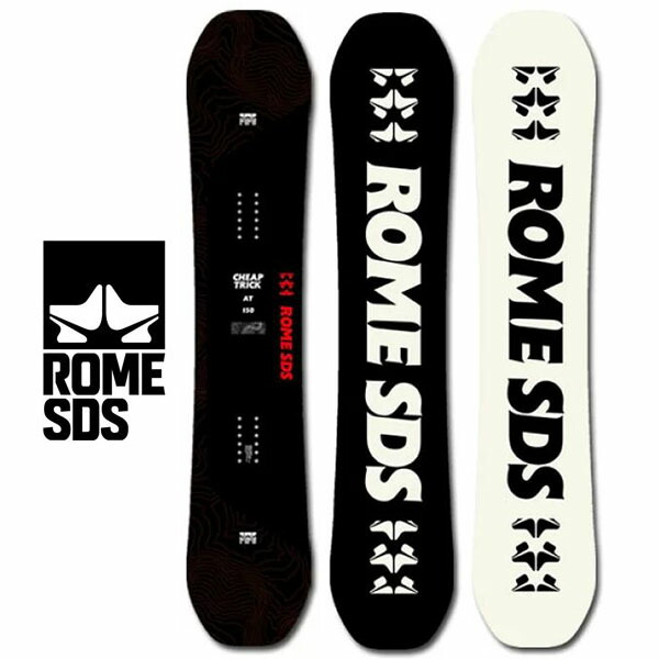 楽天市場】ラス1 156cm 送料無料 スノーボード 板 ROME SDS