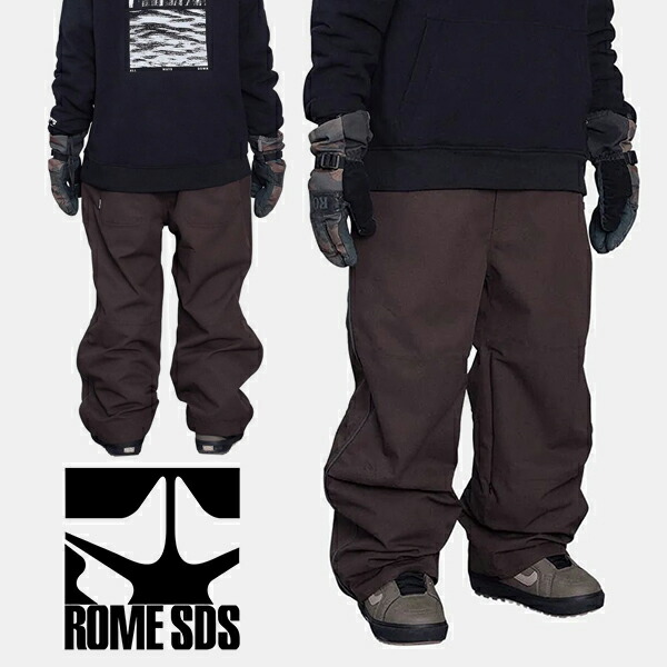 ★新品★Sサイズ★ROME SDS BAGGY Pants スノーボード ウェア 21023310-brown-1.jpg