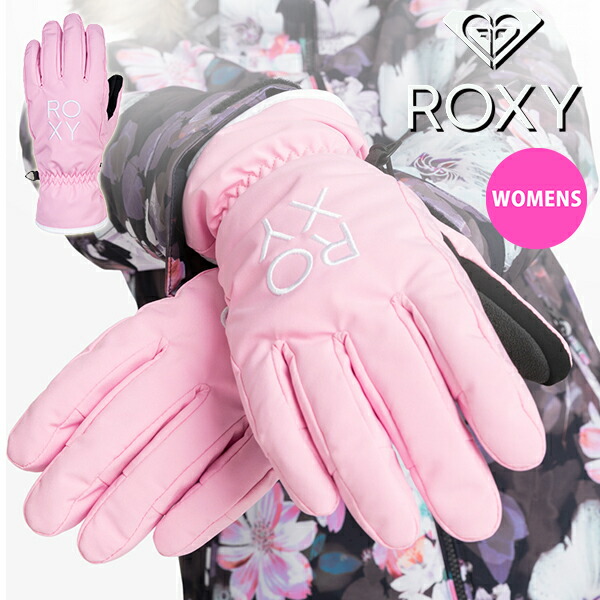 新品★ROXY ロキシー 手袋 JETTY GLOVES スノー グローブ M ROXY/ロキシー レディース スノー 5指グローブ ROXY JETTY
