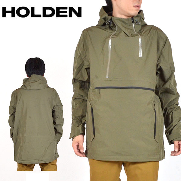 楽天市場 送料無料 スノーボードウェア Holden ホールデン Ms 3 Layer Anorak Jacket スリーレイヤー アノラック ジャケット メンズ グリーン 緑 ジャケット スノボ スノーボード スノーウェア 得割30 エレファントｓｐｏｒｔｓ