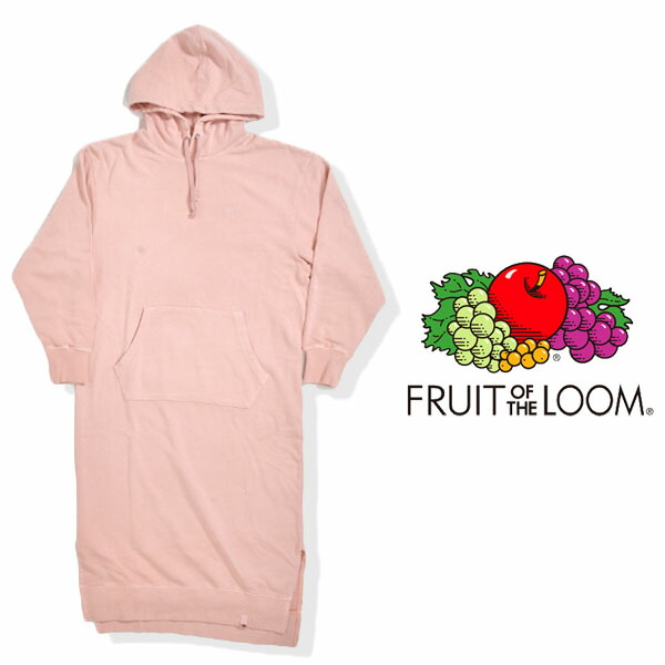 楽天市場 送料無料 長袖 プルオーバーワンピース フルーツオブザルーム Fruit Of The Loom レディース ウィメンズ パーカー マキシ ワンピース 無地 ロング丈 エレファントｓｐｏｒｔｓ