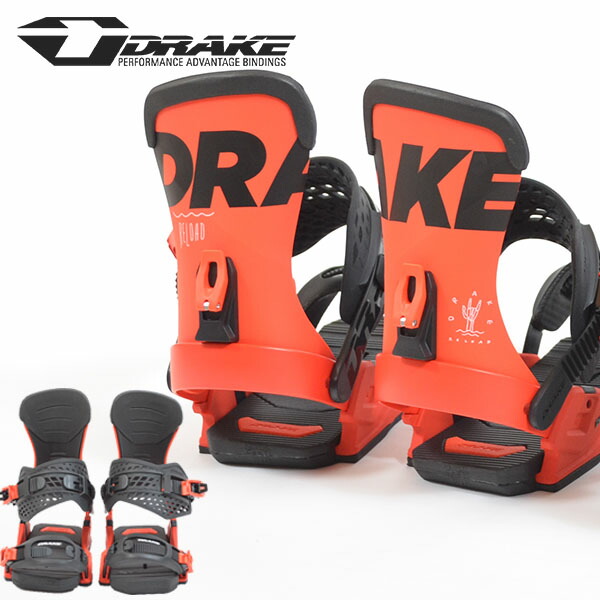 スノボ 毎日続々入荷 ビンディング DRAKE ドレイク バイン バインディング RELOAD SNOWBOARD ギア スノボ用 メンズ  スノーボード BINDING 紳士用 オレンジ リミテッド リロード ジャパン 限定 LTD Mサイズのみ ブラック 送料無料 S ウインタースポーツ  レディース JAPAN ...