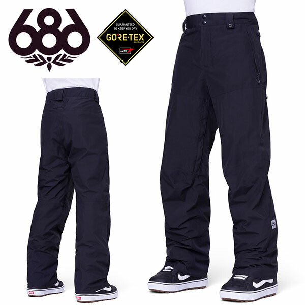 686/six eight six/bib pants/限定/men&#39;s/L/傷 686 シックスエイトシックス GORE-TEX STRETCH DISPATCH BIB
