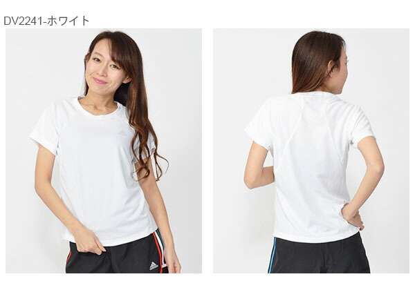 半袖TシャツアディダスadidasW定番ロゴワンポイント半袖Tシャツレディーススポーツウェアランニングジョギングトレーニングウェアジム2019春新作25%OFFFTF32