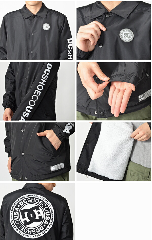 送料無料コーチジャケットDCShoesディーシーシューズメンズBOALINERCOACHJACKETナイロンジャケットジャケットウインドブレーカージャンパーブルゾンスケートボードディーシーシュー2018-2019冬新作18-1918/1910%off