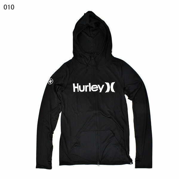 送料無料 長袖ラッシュパーカー Hurley ハーレー レディース Rash Zip Open Hood ブラック ホワイト 黒 白 Uvカット ラッシュガード 紫外線対策 ラッシュ パーカー サーフィン 海 海水浴 サーフ プール ランニング アウトドア Cu2974 25 Off Tbset Com