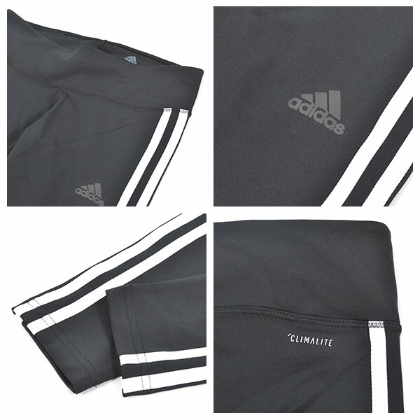 30%OFFロングタイツアディダスadidasWD2Mベーシックロングタイツ3stレディースカジュアルレギパンレギンスランニングジョギングトレーニングインナーアンダーウェア3本線2018秋冬新作ELX84CE2036
