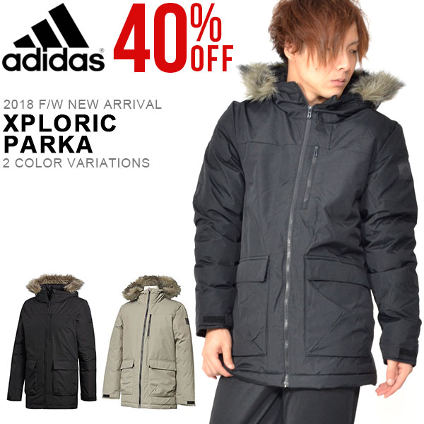  40%OFF 送料無料 ジャケット アディダス adidas メンズ XPLORIC PARKA アウター 防寒 中綿ジャケット パデッドパーカー ジャンバー ウェア MMR23