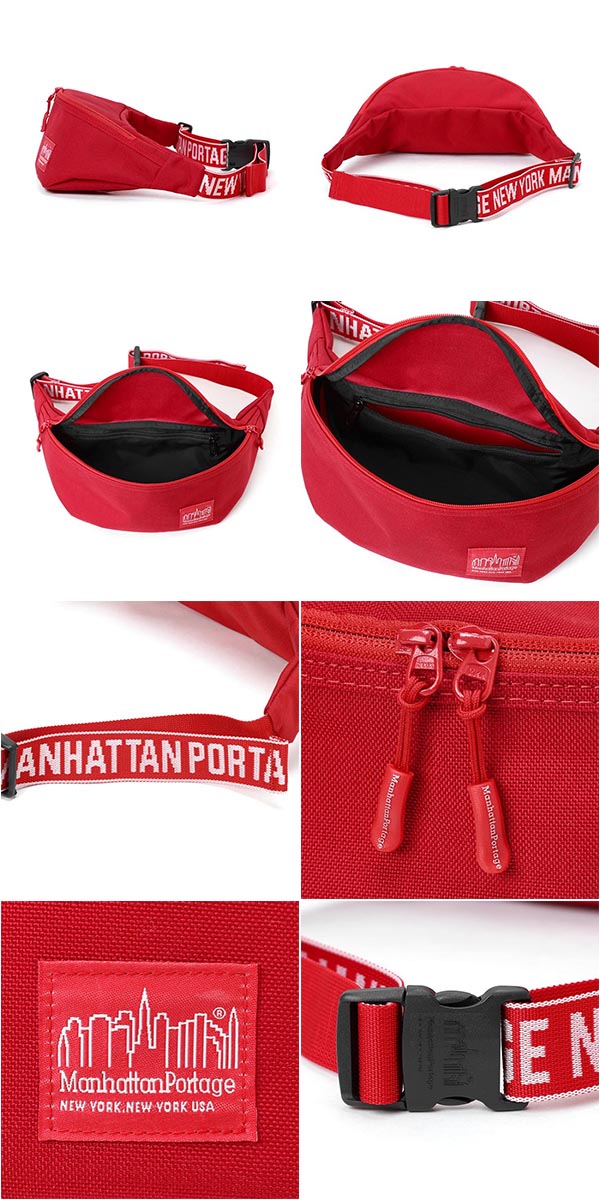 送料無料数量限定ボディバッグManhattanPortageマンハッタンポーテージメンズレディースIDENTIIBrooklynBridgeWaistBagウエストバッグポーチMP1100IDT2019春新作【あす楽配送】