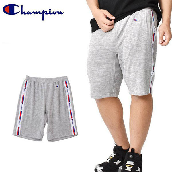 楽天市場 30 Off チャンピオン Champion メンズ ハーフパンツ ジャージ ショーツ 短パン ショートパンツ スポーツウェア トレーニング ジム フィットネス グレー C3 Rs504 エレファントｓｐｏｒｔｓ