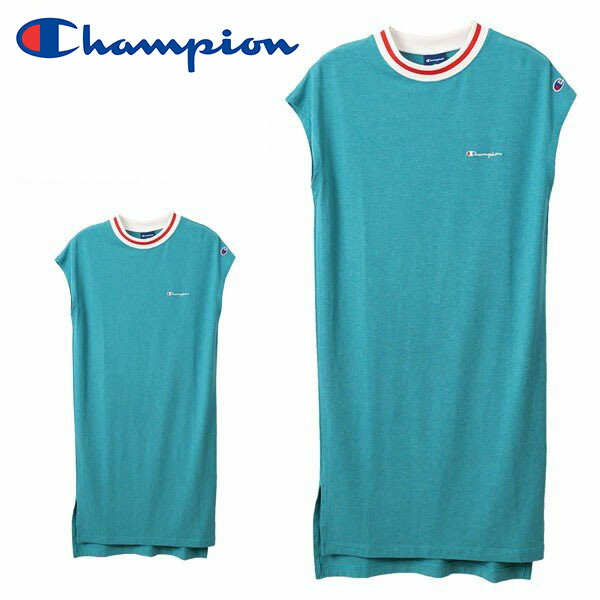 楽天市場 30 Off 半袖 ワンピース チャンピオン Champion レディース ウィメンズ フレンチスリーブワンピース クルーネック ワンポイント ロゴ グリーン 緑 Cw Rs307 エレファントｓｐｏｒｔｓ