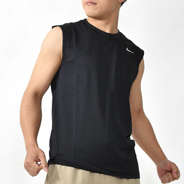 楽天市場 ゆうパケット対応 タンクトップ ナイキ Nike メンズ ドライフィット レジェンド S L Tシャツ ノースリーブ トレーニングシャツ スポーツウェア ランニング ジョギング ジム トレーニング フィットネス スポーツ シャツ ウェア ブラック 黒 7186 Off