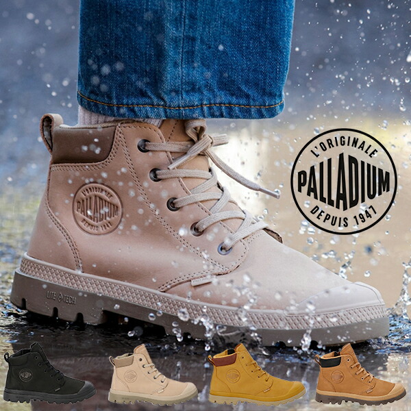 PALLADIUM ホワイト ハイカットスニーカー パラディウム PALLADIUM レディース スニーカー ハイカット