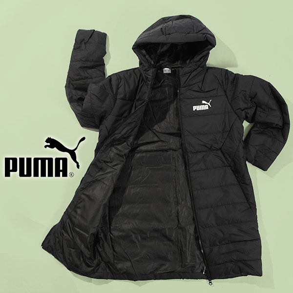 楽天市場】送料無料 プーマ キッズ ベンチコート PUMA ESS パデッド コート 中綿 ロングコート ジュニア 子供 アウター ジャンパー 防寒  2022秋新作 672677：エレファントＳＰＯＲＴＳ