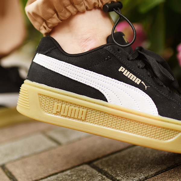 送料無料 プーマ 厚底 スニーカー レディース PUMA スマッシュ