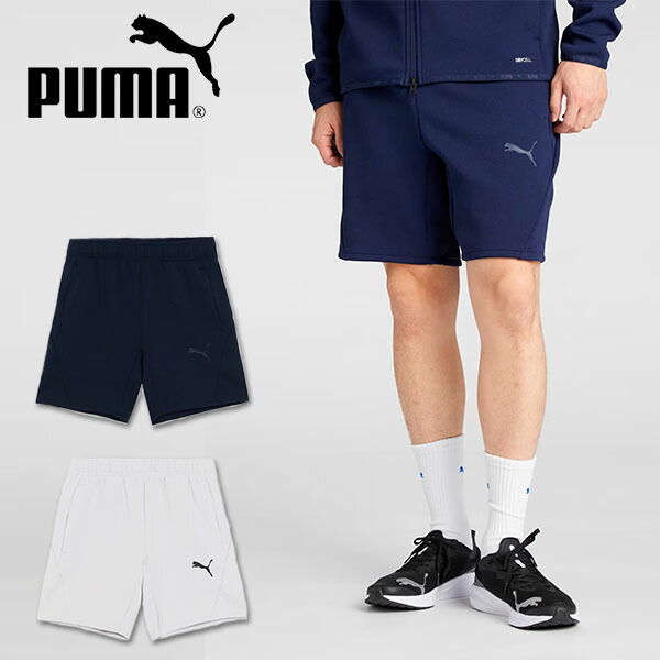 PUMA ネイビー ショーツ Lサイズ PUMA プーマ ジュニア サッカー/フットサル ジャージパンツ