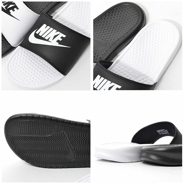 左右非対称カラーサンダルNIKEナイキBENASSIJDIMISMATCHベナッシJDIミスマッチメンズレディース2018夏新作ブラックホワイト818736