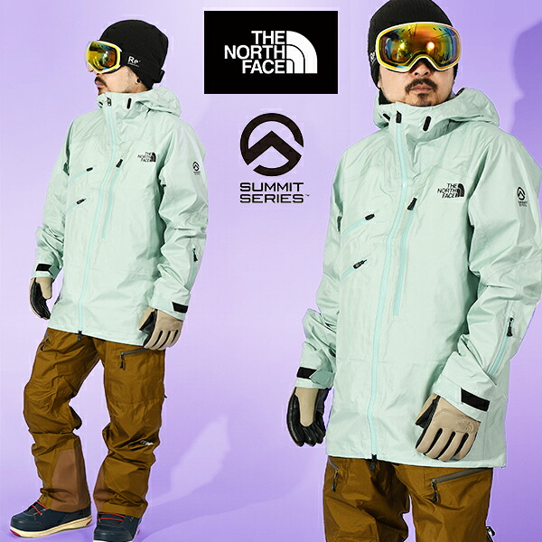 送料無料 ノースフェイス メンズ 高機能 スノーボード ウェア THE NORTH FACE パウダー ジャケット RTG POWDER Jacket サミットシリーズ ミント NS62420 10%off