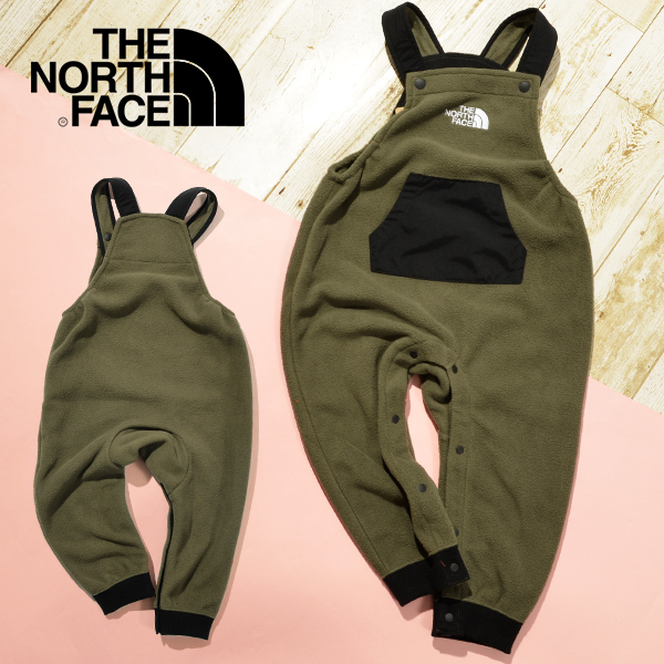 送料無料 ノースフェイス フリース オーバーオール キッズ ベビー THE NORTH FACE B Camp-ball Fleece Overall  キャンベル 2022秋冬新作 ロンパース つなぎ パンツ nab72156 最大84%OFFクーポン