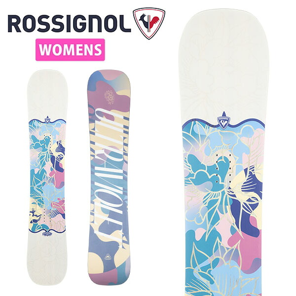 30%off 送料無料 ROSSIGNOL ロシニョール 板 スノーボード スノボ ULTRAVIOLET REON401 レディース ロッカー ワックス塗りっぱなしでお渡し (スクレーパー付き) 2025-2026冬新作 25/26 25-26