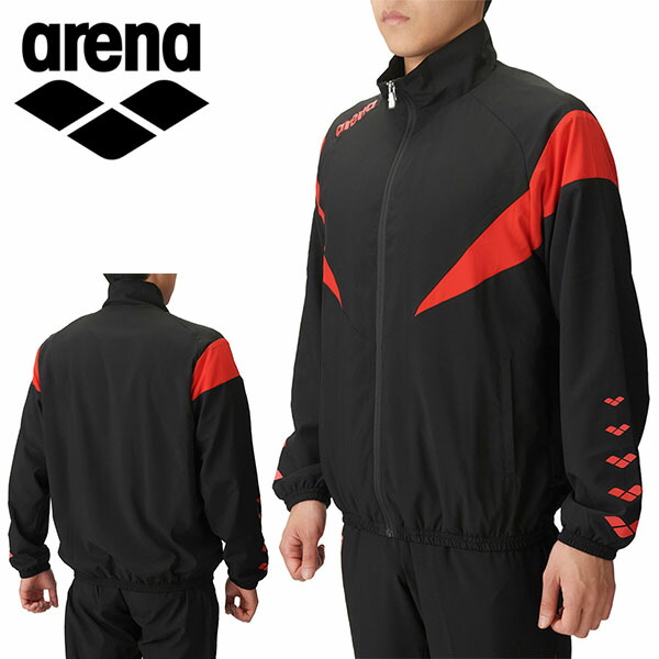 ラスト1点 XOサイズ 送料無料 アリーナ arena トレーニングジャケット メンズ レディース 水泳 裏メッシュ アウター ジャンパー スポーツウェア ウォームアップ ジャケット ウェア スイム スイミング 競泳 ジム ASS4JKU007 15%off