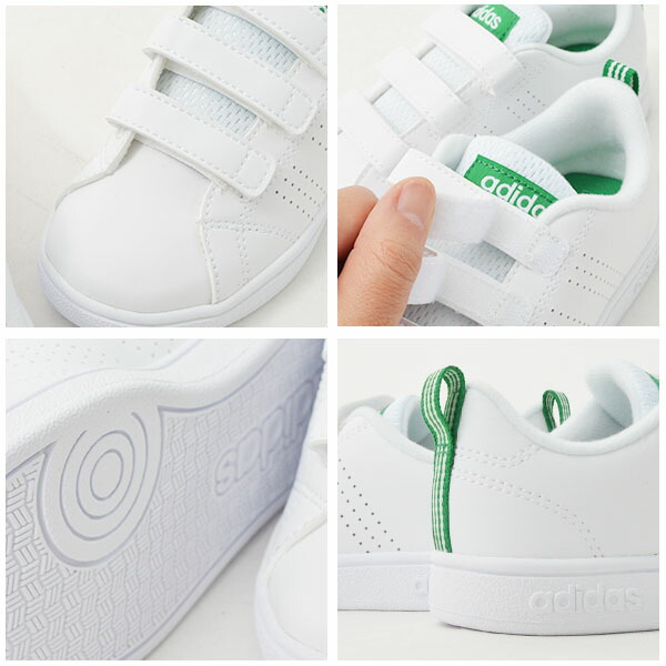 得割30キッズスニーカーアディダスadidasVALCLEAN2CMFKジュニア子供バルクリーン2ベルクロ男の子女の子学校通学シューズ靴AW4880BB9978B96468