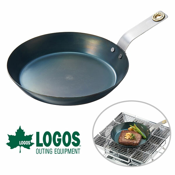 楽天市場】ロゴス LOGOS 鉄の職人グリルパン16-BC IH対応 シーズニング