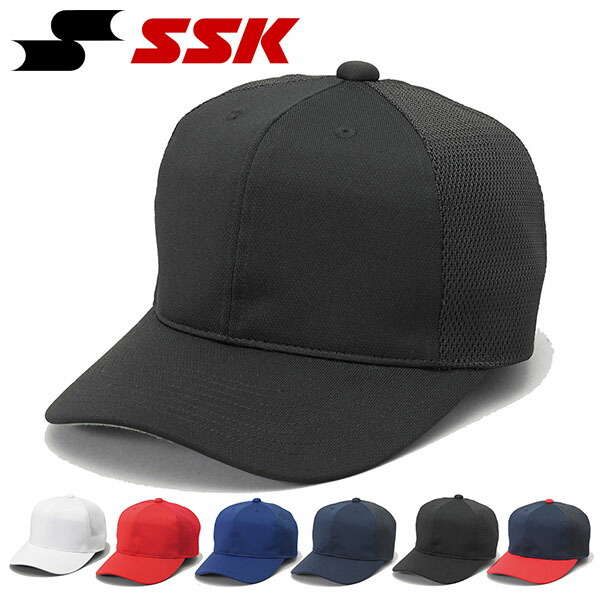 SEA キャップ 新品 楽天市場】エスエスケイ SSK ジュニア 角ツバ 6方型 半メッシュ