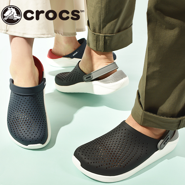 楽天市場 最大1000円割引クーポン配布中 送料無料 サンダル クロックス Crocs ライトライド クロッグ スポーツサンダル メンズ レディース クロッグサンダル シューズ 靴 Literide Clog 4592 日本正規品 エレファントｓｐｏｒｔｓ