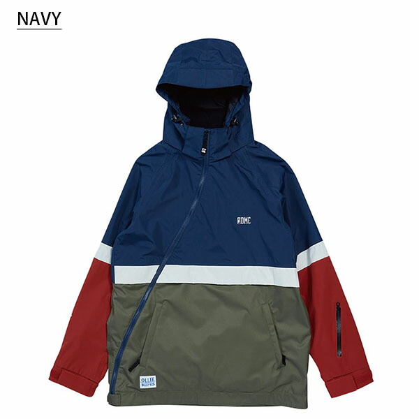 【処分特価Mサイズのみ!】35%off送料無料スノーボードウェアROMESDSロームMEANSJACKETミーンズジャケットネイビー紺メンズジャケットスノボスノーボードスノーウェア