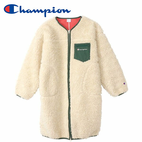 楽天市場 送料無料 チャンピオン ジャケット ロング丈 Champion レディース ウィメンズ ボアフリースロングジャケット もこもこ モコモコ アウター 25 Off Cw S612 エレファントｓｐｏｒｔｓ