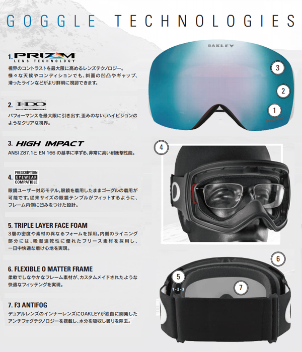 えるために 送料無料 スノーボード ゴーグル オークリー OAKLEY Flight