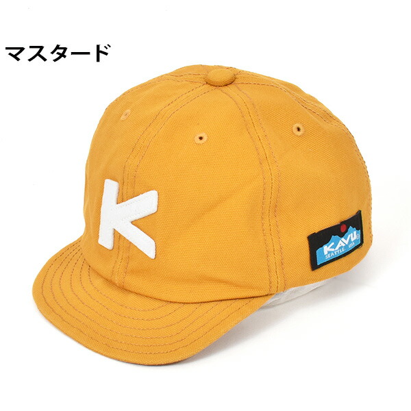 Kavu カブー キッズ ベースボール キャップ 帽子 送料無料 つば短い 全てのアイテム ベースボールキャップ Kids 子供 アウトドア ショートバイザー Cap 日本製 レトロ クラシック カジュアル Baseball