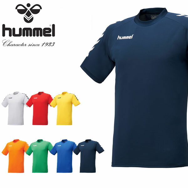 【楽天市場】ゆうパケット対応可能！定番モデル 半袖 Tシャツ ヒュンメル hummel プラクティスシャツ メンズ サッカー フットボール フットサル  ウェア 部活 クラブ プラシャツ 練習着 : エレファントＳＰＯＲＴＳ