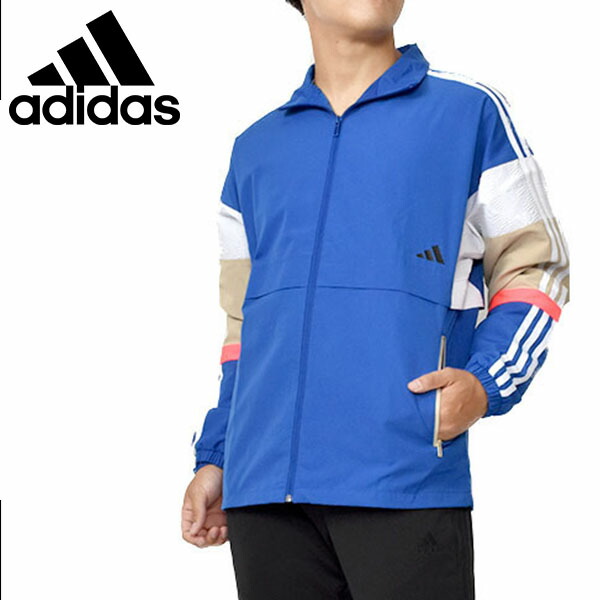 楽天市場】30%off 送料無料 アディダス メンズ ウインドブレーカー adidas M ST ハーフジップ ウーブンフードジャケット ナイロン  プルオーバー ウインドジャケット スポーツウェア KOG58 : エレファントＳＰＯＲＴＳ