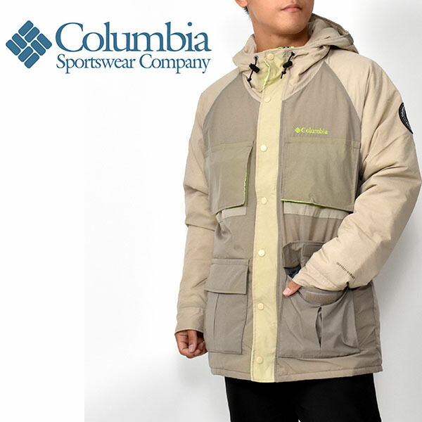 人気ブランドを 楽天市場 送料無料 マウンテンパーカー Columbia コロンビア メンズ Hype Wolf Hooded Jacket 防寒 フード付き ジャケット アウター アウトドア トレッキング 登山 キャンプ ハイキング フェス 221 Tusk Pm35 Off あす楽対応 エレファント