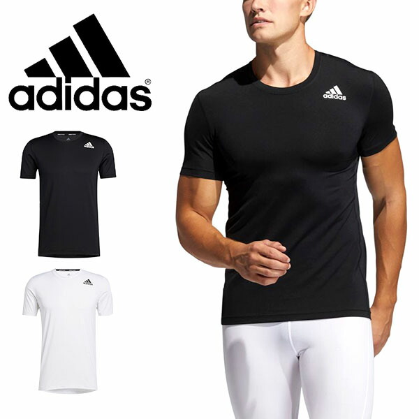 楽天市場 アディダス 半袖 コンプレッション Adidas メンズ M テックフィット S S Tee Techfit ワンポイント ロゴ インナー アンダーウェア スポーツウェア トレーニング ウェア ジム 21春新作 得割 478 エレファントｓｐｏｒｔｓ