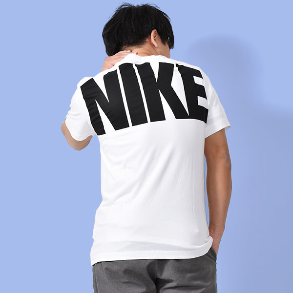 楽天市場 送料無料 ナイキ Tシャツ メンズ Nike Driーfit エクストラ ボールド S S Tシャツ 半袖 ロゴ プリント バックプリント スポーツウェア ホワイト 白 Db5968 21春新作 エレファントｓｐｏｒｔｓ